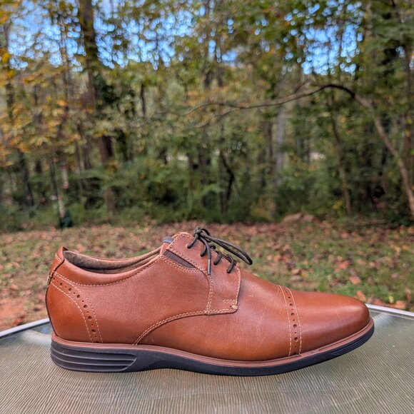 Men\'s Nunn Bush Brown Leather Dress Oxford Shoes Size 13 M main image 7